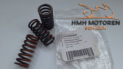 (61432005000) 3 stuks Koppeling veer oranje KTM Super Duke 1290 R / GT