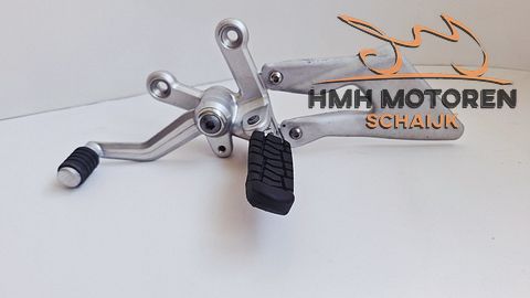 Compleet voetsteun links, schakelpook KTM Duke 61003038000