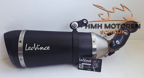 LeoVince einddemper KTM Duke 790 met HOMOLOGATION CARD