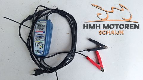 TecMate OptiMate 2 druppellader TM420 acculader 12V klemmen