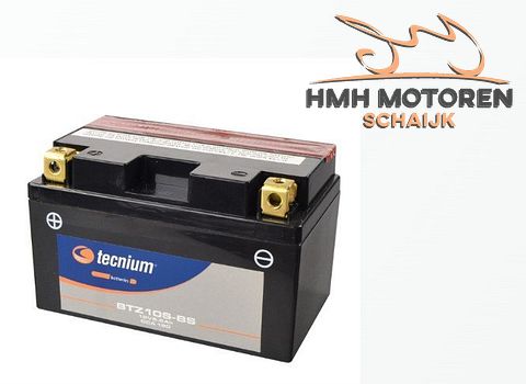 TECNIUM Accu Onderhoudsvrij met zuurpakket - BTZ10S-BS
