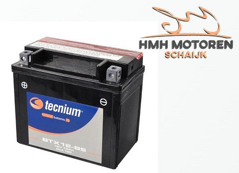 TECNIUM Accu Onderhoudsvrij met zuurpakket - BTX12-BS