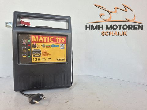 Deca Matic 119 Acculader 12V 10 120Ah Automatisch T22000397