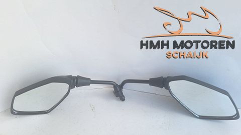 Spiegel Set Zwart M10 Kawasaki Z750 Z750R Z1000