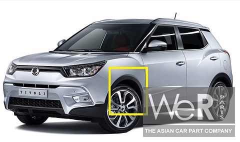 Wielrand linksvoor SsangYong Tivoli of XLV 2015 - 2019. 7951035000, 79510-35000