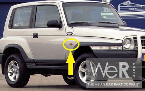 Knipperlicht Richtingaanwijzer SsangYong Korando 1996-2005 8340106000, 8340106001X