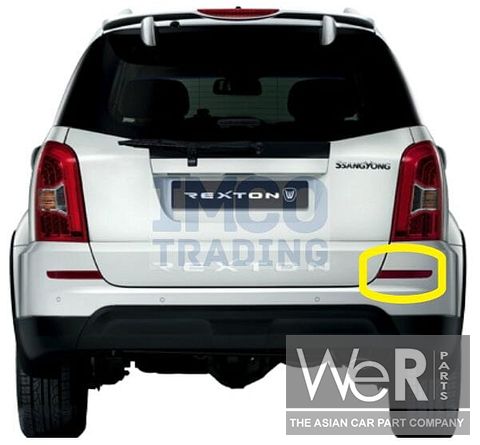Reflector rechts achter voor SsangYong Rexton W 2012-2017 8390208C00