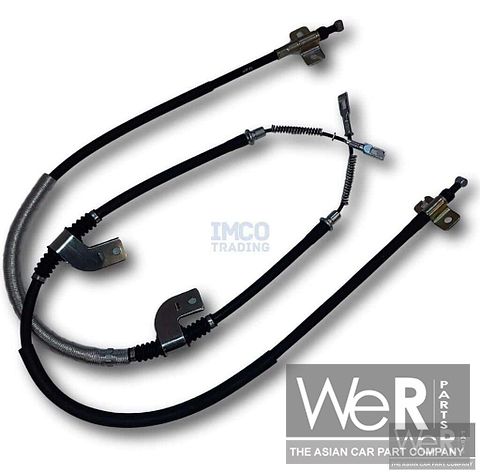 Handremkabels (set) SsangYong Musso Sports (pickup)  4901007100, 4902007100