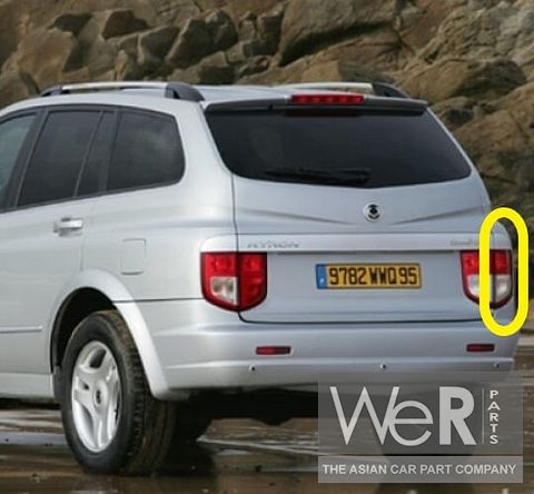 Achterlamp rechts SsangYong Kyron I 2005-2007 NIEUW