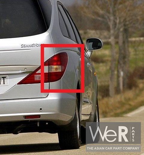 Achterlicht rechts voor SsangYong Rodius I 2004-2007 NIEUW