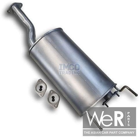 Middendemper uitlaat - SsangYong Rexton W 2012-2017 (2440008B42 WR)