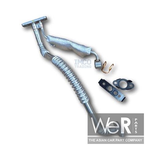 Oil Line Set for 2.2 Diesel Turbocharger - SsangYong / KGM Actyon Sports, Rexton, Rodius, Musso 2015–present (6721800720 + 6729970045 + 6721860080 + 6721870180)