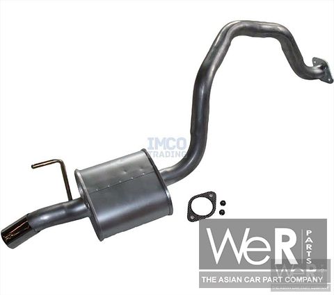 Einddemper / achterste uitlaatdemper – SsangYong Rexton I 2002-2006 (2460108111 / 24601WR08111)