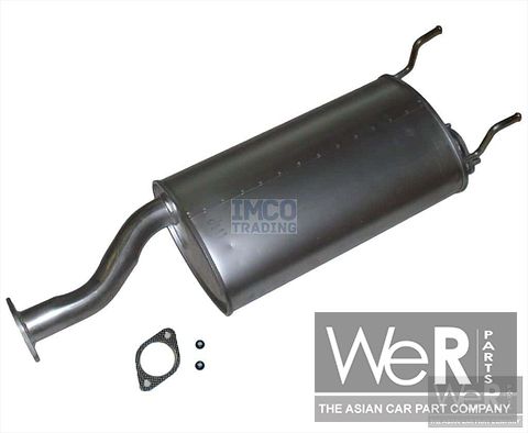 Voorste uitlaatdemper SsangYong Rexton RX290  2440008111, 2440008110