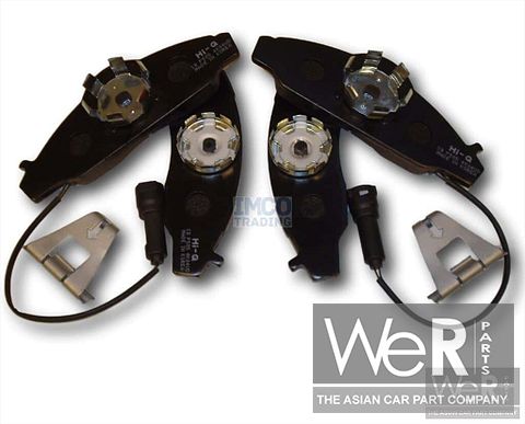 Remblokset voorzijde PBR - SsangYong Musso, Korando 1994-2006 (4813005100 WR)