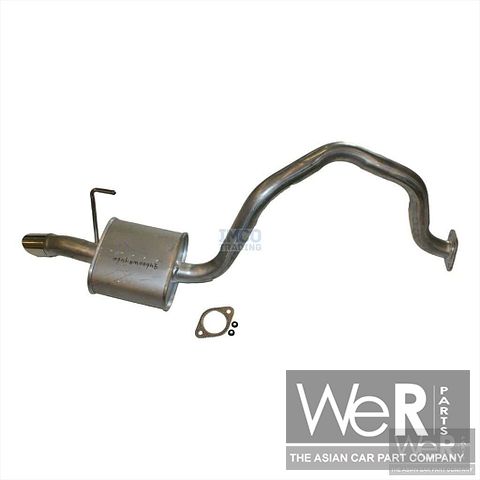 Einddemper uitlaat SsangYong Kyron  24600-09460, 2460009460, 24600-09160, 24600 09160, 2460009160, 24600 09460