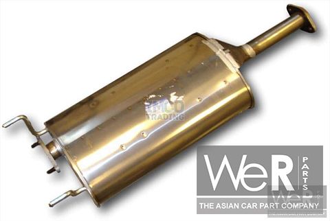 Voorste uitlaatdemper SsangYong Rexton I RX230  24400-08422, 24400 08422, 2440008422