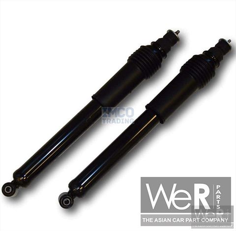 Schokbrekerset achterzijde - SsangYong Rodius / Stavic 2004-2013 (2x 4530121200)
