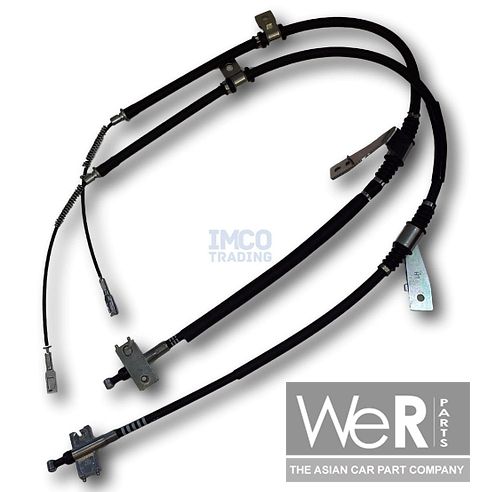 Handremkabels (set) SsangYong Actyon Sports 2006-2019. 4901032204, 4902032206, 4901032200, 4901032202, 4902032200, 4902032202, 4902032203