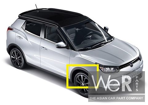 Wielrand rechtsvoor SsangYong Tivoli of XLV 2015 - 2019. 7952035000, 79520-35000