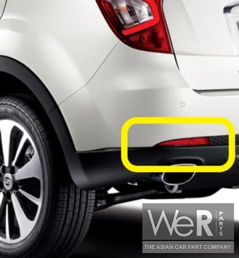 Reflector links achter voor SsangYong Korando 2010-2017. 8390134000, 83901-34000