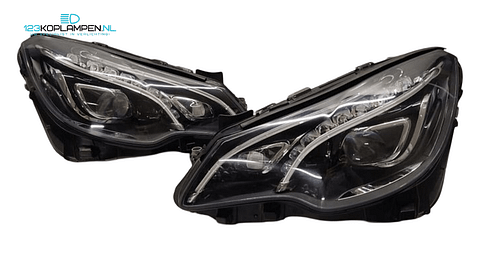 Mercedes E Klasse Coupe 207 Facelift Full Led Koplamp links rechts