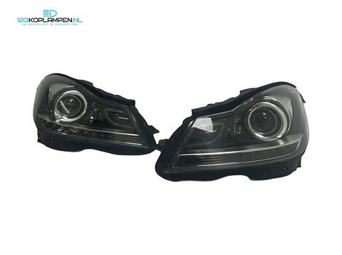 Mercedes C Klasse W204 Bi Xenon ILS koplamp links rechts