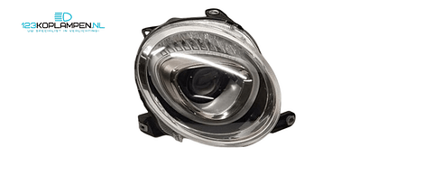 Fiat 500 Facelift koplamp rechts