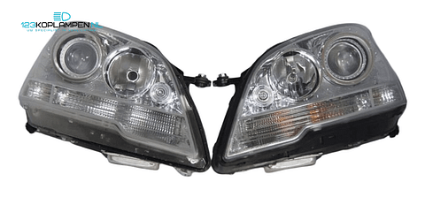 Mercedes M Klasse W164 ML Facelift Xenon koplamp links rechts