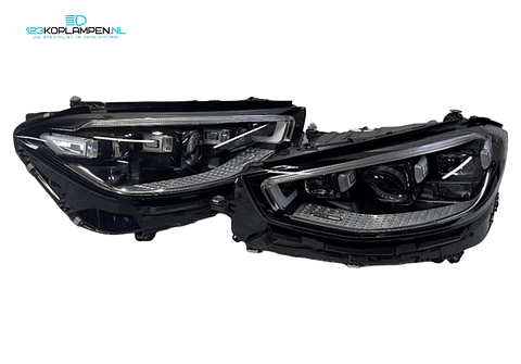 Mercedes S Klasse W223 Digital Light White Full LED koplamp links rechts