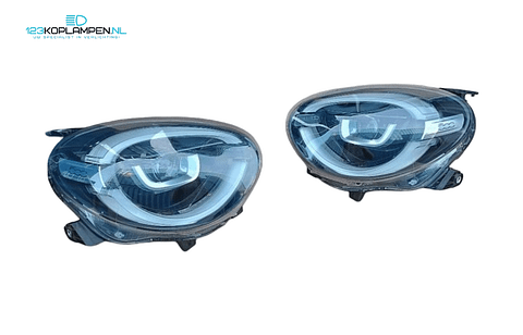 Fiat 500X Facelift Full Led koplamp links rechts