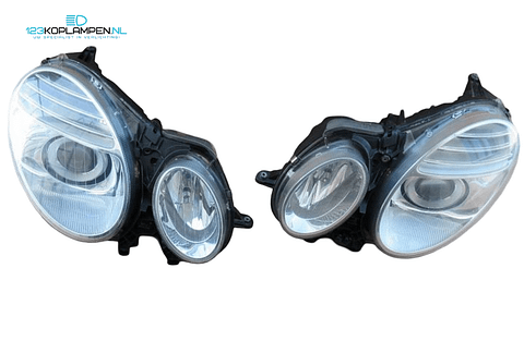 Mercedes E Klasse W211 Facelift Bi Xenon Koplamp links rechts