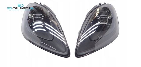 Porsche Cayenne 9Y Full LED Koplampen links rechts compleet met modules