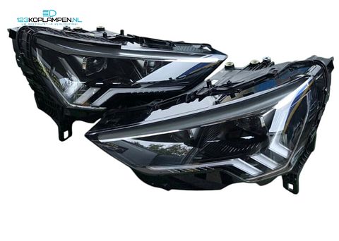 Audi RSQ3 Q3 RS 83A Full LED Matrix Black Koplampen Set 83A941035C / 83A941036C – Compleet met modules