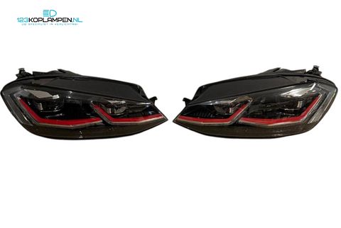 Volkswagen Golf 7 Facelift GTI Full LED Koplampen Set 5G1941035A / 5G1941036
