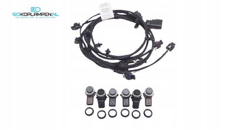 Audi e-tron kabelboom voorbumper 6 PDC radar temperatuursensor 4KE971095BA