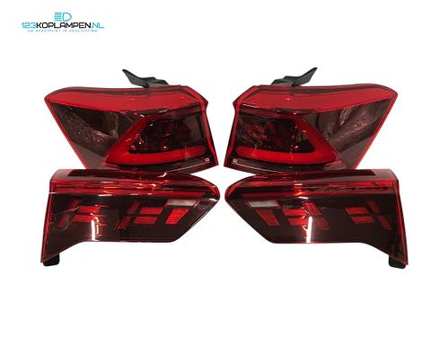 Volkswagen T-Roc 2GA facelift achterlichten set LED IQ.Light
