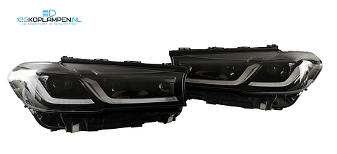 BMW 5 Serie G30 G31 Facelift led shadow line koplamp links rechts