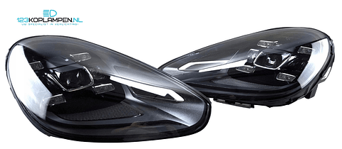 Porsche Cayenne 7P facelift Full LED koplampen links rechts