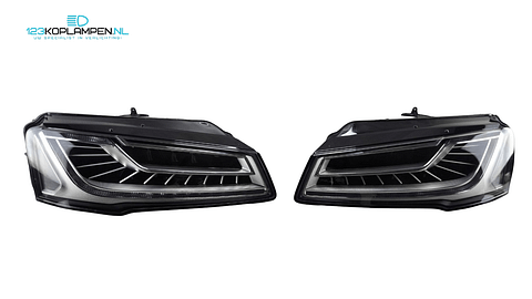 Audi A8 D4 4H Facelift Full Led Matrix koplampen links rechts