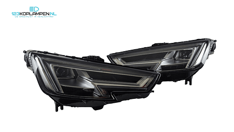 Audi A4 B9 8W Full LED koplamp koplampen links rechts