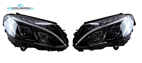 Mercedes W205 C Klasse Full Led ILS koplamp links rechts