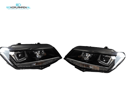 VW Volkswagen Caddy 2k1 Xenon LED koplamp koplampen links rechts