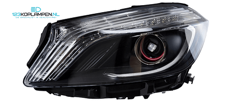 Mercedes W176 A Klasse AMG Bi-Xenon koplamp links edition rood