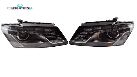 Audi Q5 8R facelift Xenon koplamp koplampen links rechts