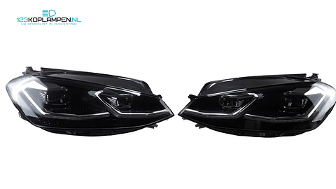 VW Volkswagen Golf 7 Facelift Full LED koplampen links rechts