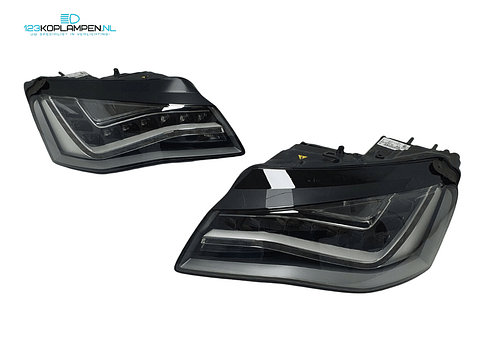 Audi A8 D4 4H Full LED koplamp koplampen links rechts