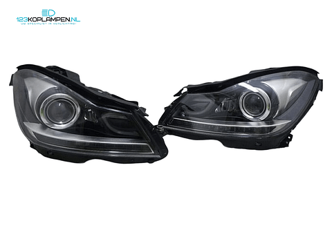 Mercedes C Klasse C63 AMG W204 facelift Bi Xenon koplampen