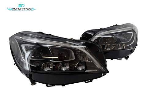Mercedes CLS W218 facelift Multibeam LED koplamp koplampen links rechts