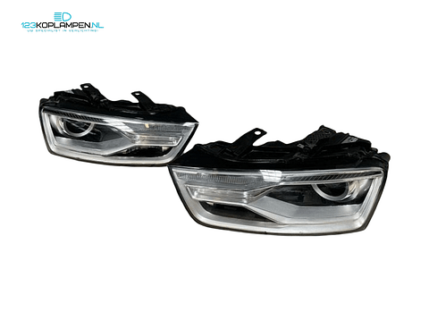 Audi Q3 8U facelift Bi Xenon koplamp koplampen links rechts
